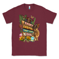 Burgundy Easter Day rodeo Classic Tee - LillyAllenDesigns
