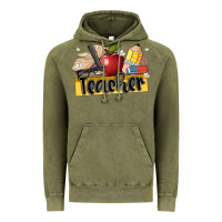 Vintage Olive teacher Vintage Hoodie - Artiststas