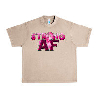 French Oak strong af breast cancer Urban Heavy Tee - BarkalooDesign