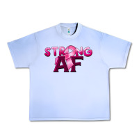 Grape Ice strong af breast cancer Urban Heavy Tee - BarkalooDesign