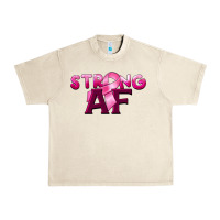 Sandshell strong af breast cancer Urban Heavy Tee - BarkalooDesign