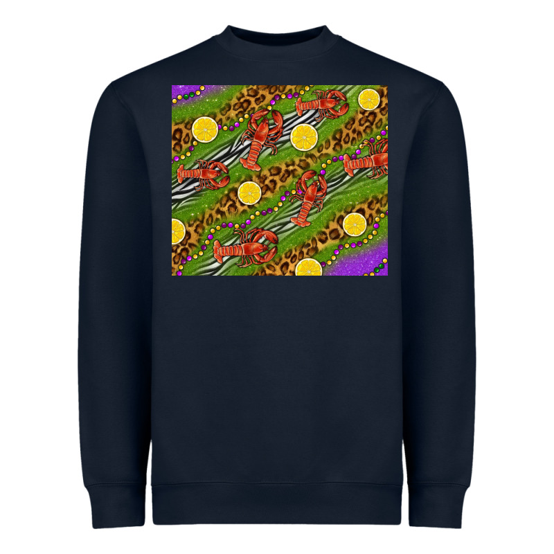 Mardi Gras Crabs And Lemons Tumbler Heavyweight Sweatshirt by HowdyJamesFarm | Teevron
