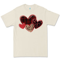 Bone leopard hearts Premium Tee - MaliasSmallBusiness