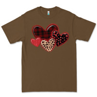 Cacao leopard hearts Premium Tee - MaliasSmallBusiness