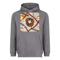 Storm baseball glove and bat seamless pattern Heavyweight Hoodie - BundleAndBundleShop