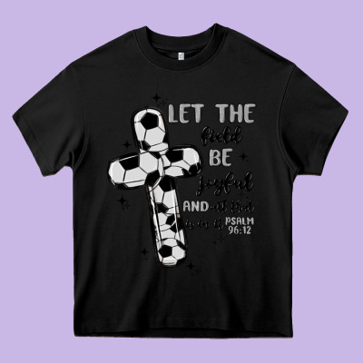 Soccer Heavy Core Tee Designed By Maliassmallbusiness