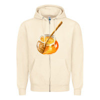 Sandshell honeypot and honeydipper fa element Zipper Hoodie - FaDigitalArtStudio