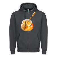 Smoke honeypot and honeydipper fa element Zipper Hoodie - FaDigitalArtStudio