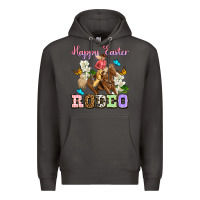 Smoke Happy Easter rodeo cowgirl Premium Hoodie - OliviaCreatesArt