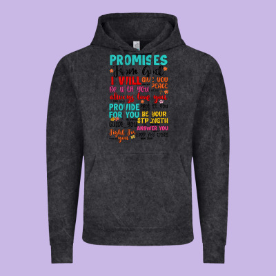 Promises From God Vintage Hoodie Designed By Artiststas