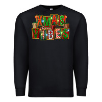 Black Christmas xmas vibes Premium Sweatshirt - FaDigitalArtStudio