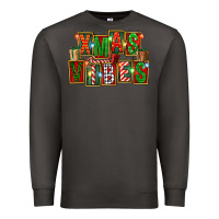 Smoke Christmas xmas vibes Premium Sweatshirt - FaDigitalArtStudio