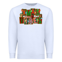 White Christmas xmas vibes Premium Sweatshirt - FaDigitalArtStudio