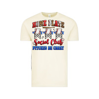 Vintage Arctic home plate social club pitches be crazy Vintage Tee - Artiststas
