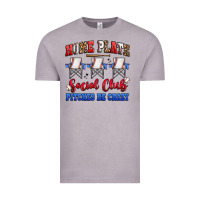 Vintage Zinc home plate social club pitches be crazy Vintage Tee - Artiststas