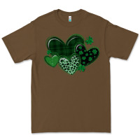 Cacao leopard hearts st patricks day Premium Tee - MaliasSmallBusiness