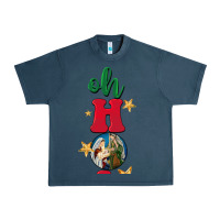 Midnight Navy oh holy night Urban Heavy Tee - BarkalooDesign