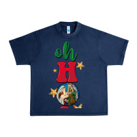Navy oh holy night Urban Heavy Tee - BarkalooDesign