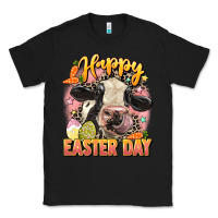 Black Happy Easter Day Classic Tee - LillyAllenDesigns