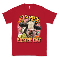 Red Happy Easter Day Classic Tee - LillyAllenDesigns