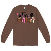 Chestnut fur mama Long Sleeve Tee - texasbilliewilder