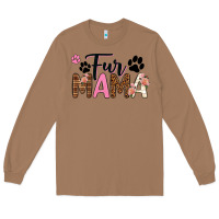 Toasted Coconut fur mama Long Sleeve Tee - texasbilliewilder