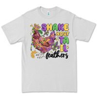 Dove Grey shake your tail feathers Premium Tee - MaliasSmallBusiness