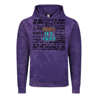 Cloud Purple mama it s okay Vintage Hoodie - Artiststas