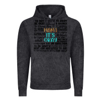 Vintage Black mama it s okay Vintage Hoodie - Artiststas