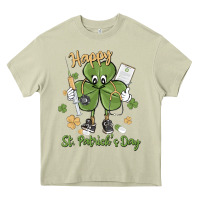 Mossy happy st. patrick's day Heavy Core Tee - MaliasSmallBusiness