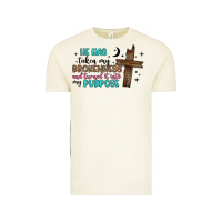 Vintage Arctic he has taken my brokenness and turned it into my p Vintage Tee - Artiststas