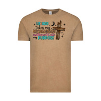 Vintage Coffee he has taken my brokenness and turned it into my p Vintage Tee - Artiststas