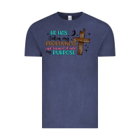 Vintage Denim he has taken my brokenness and turned it into my p Vintage Tee - Artiststas