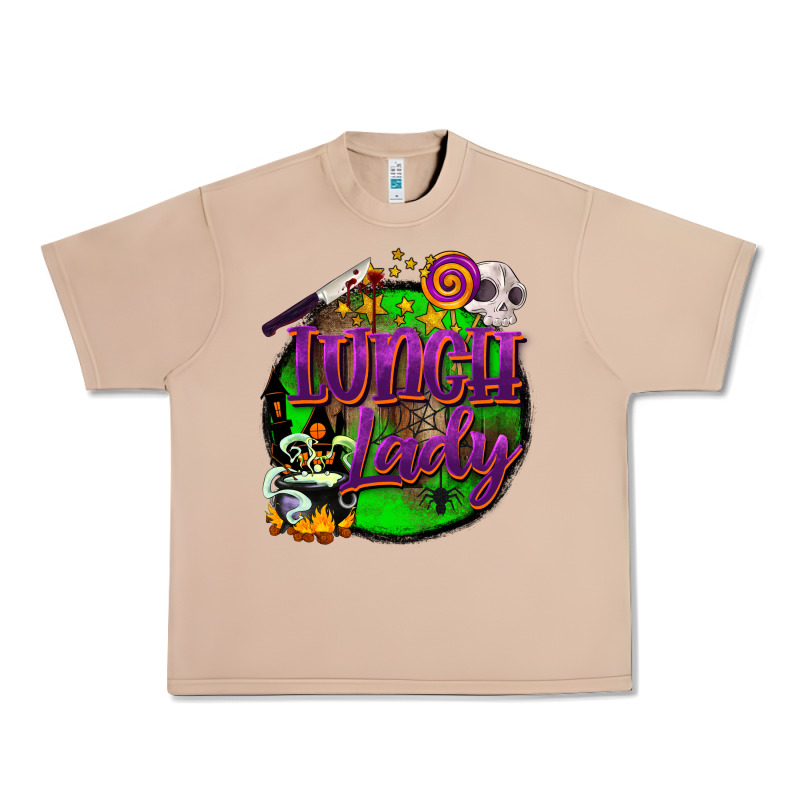 Halloween Lunch Lady Urban Heavy Tee by BarkalooDesign | Teevron