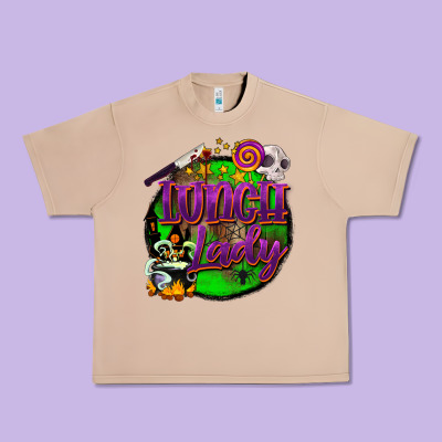 Halloween Lunch Lady Urban Heavy Tee Designed By Barkaloodesign