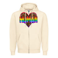 Sandshell lgbt pride human Zipper Hoodie - OliviaCreatesArt