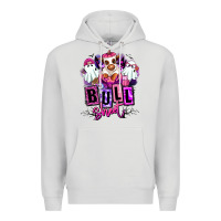 Dove Grey Bull sheet Halloween ghost Heifer Premium Hoodie - RanaPortraitStore