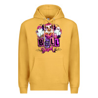 Mustard Bull sheet Halloween ghost Heifer Premium Hoodie - RanaPortraitStore