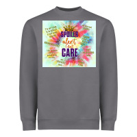 Storm spoiler alert i don't care Heavyweight Sweatshirt - TumblerDesignByShophia