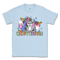 Dusty Blue Easter Easter Dental Classic Tee - LillyAllenDesigns