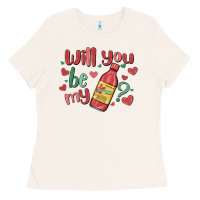 Bone will you be my Ladies Tee - MaliasSmallBusiness