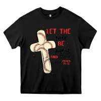 Black baseball Heavy Core Tee - MaliasSmallBusiness