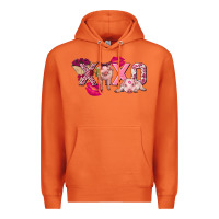 Carrot Valentine's Day pig xoxo Premium Hoodie - FaDigitalArtStudio