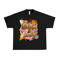 Black fall  lunch lady Urban Heavy Tee - BarkalooDesign