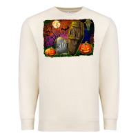 Sandshell headstone and coffin background Premium Sweatshirt - BundleAndBundleShop