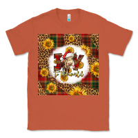 Copper joy to the world christmas cow Classic Tee - LillyAllenDesigns