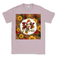 Lilac joy to the world christmas cow Classic Tee - LillyAllenDesigns