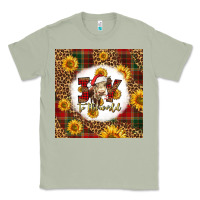 Matcha joy to the world christmas cow Classic Tee - LillyAllenDesigns