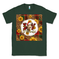 Sports Green joy to the world christmas cow Classic Tee - LillyAllenDesigns