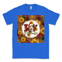 True Royal joy to the world christmas cow Classic Tee - LillyAllenDesigns